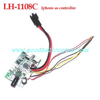 lh-1108_lh-1108a_lh-1108c helicopter parts pcb board for lh-1108c (iphone as transmitter)